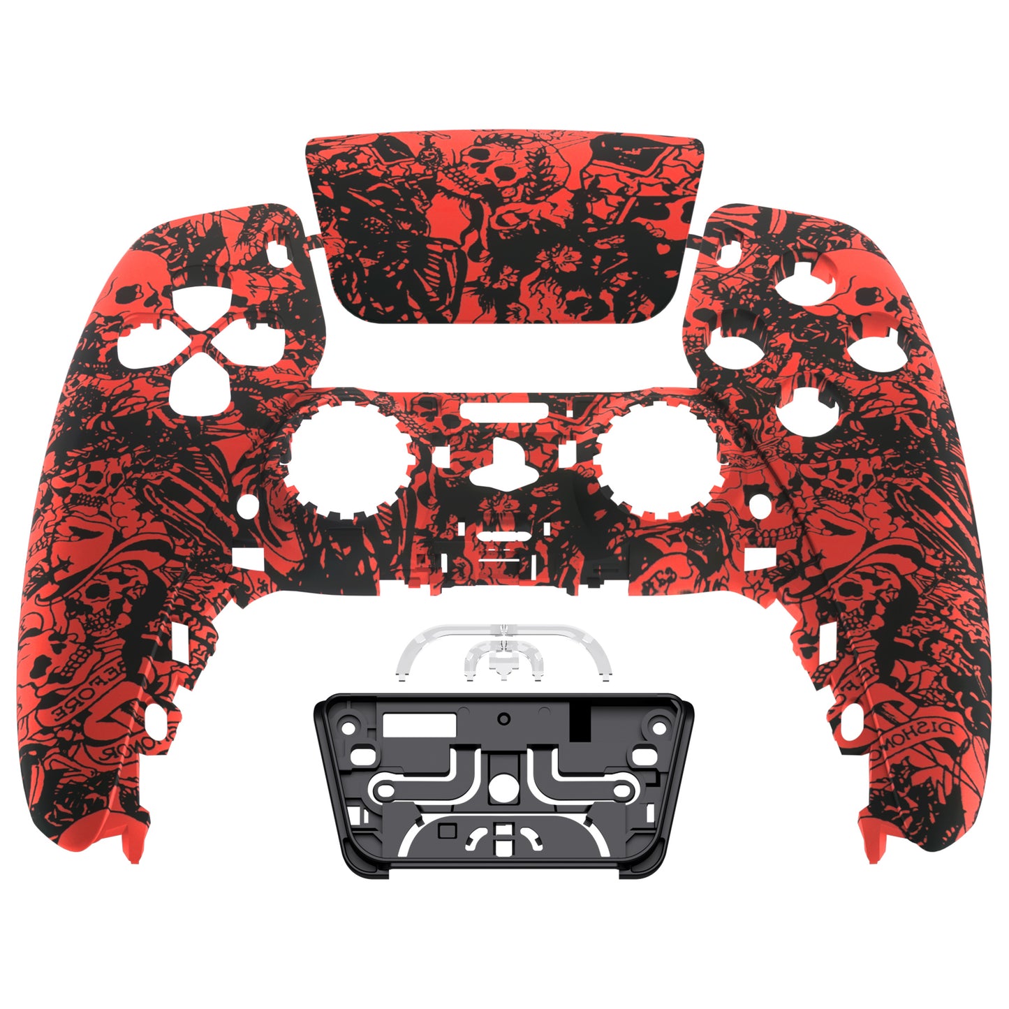 Playstation 5 Controller Gehäuse (Totenköpfe)