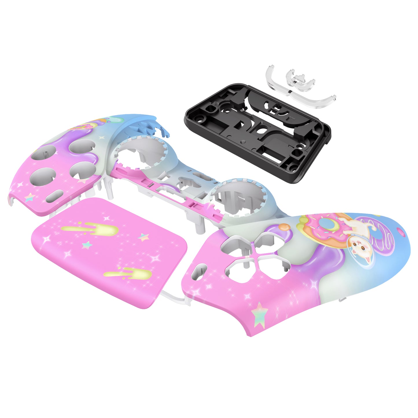 Playstation 5 Controller Gehäuse (Pink Donut)