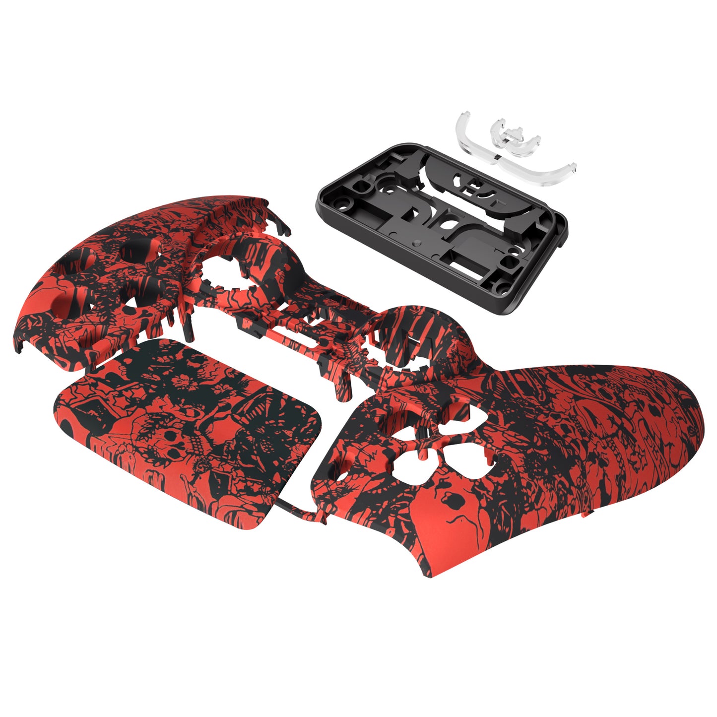 Playstation 5 Controller Gehäuse (Totenköpfe)